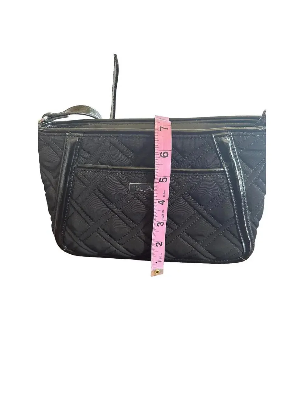 Vera Bradley | Black Quilt Bag | 0815